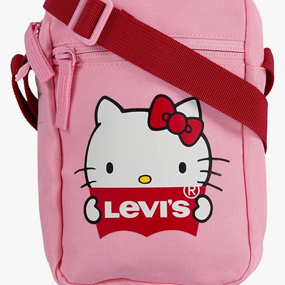 Hello Kitty Handbags - Hello Kitty x Levi’s Pink and Red Crossbody bag